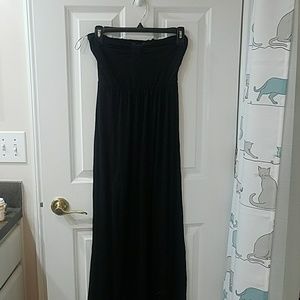 NWOT forever 21 black maxi dress!